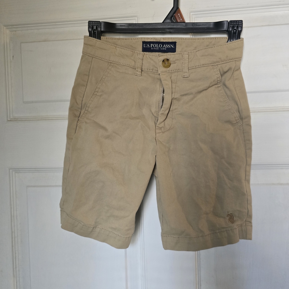 U.S. Polo Assn. Boy's Beige Shorts